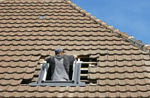 Pose de velux - Frontonas